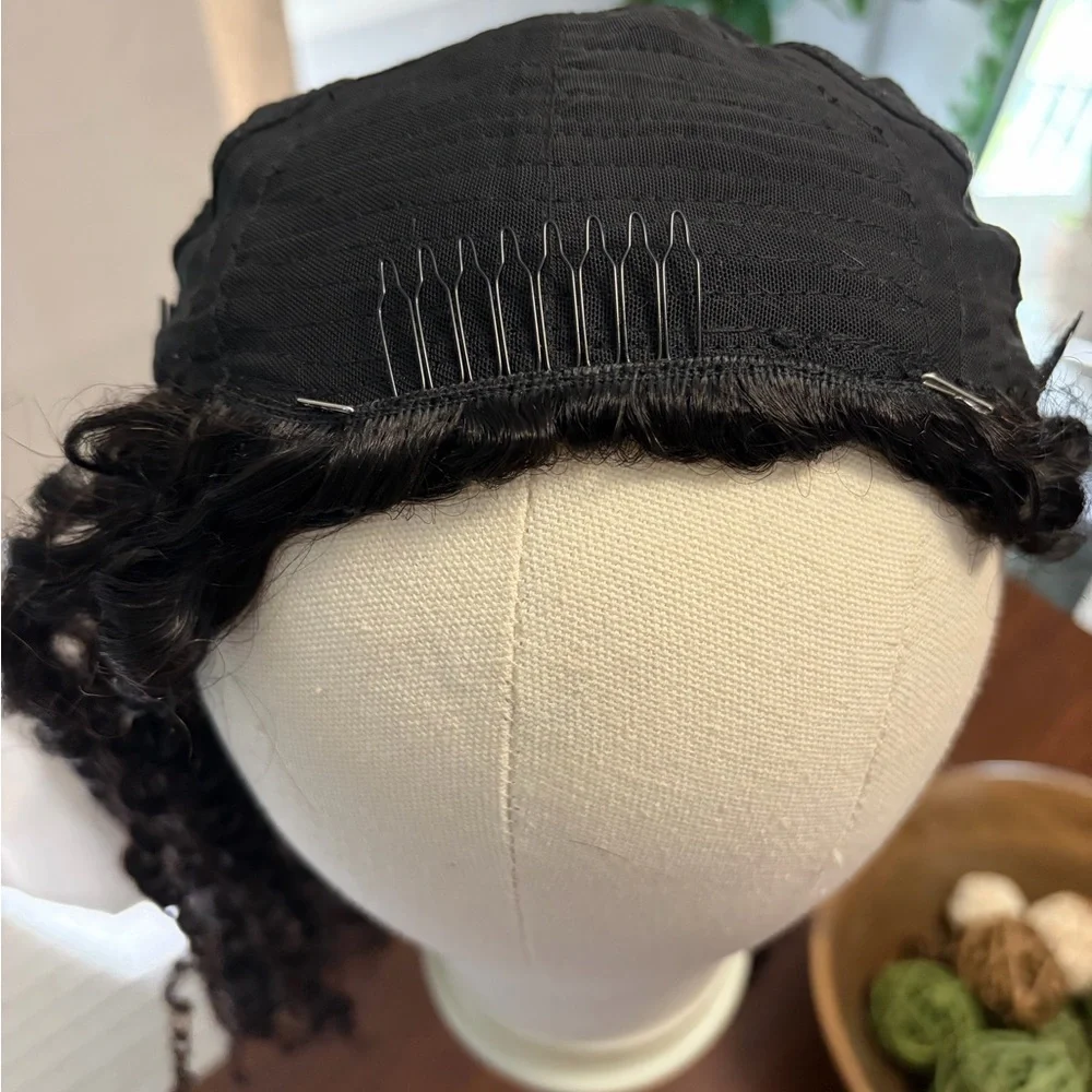 ISEE hair WEAR GO HALF WIG Coily Curly Half Wig 24”